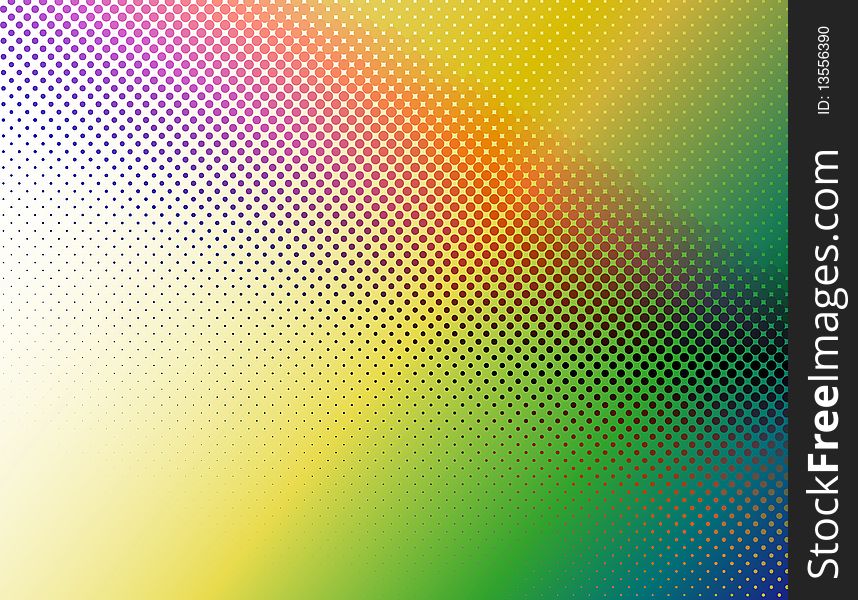 Abstract dots  background.