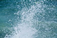 Waves Splashing Stock Photos