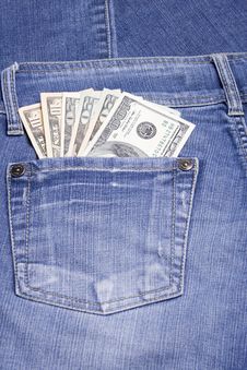 Money In The Pocket Stock Photography Money In The Pocket Stock Photography