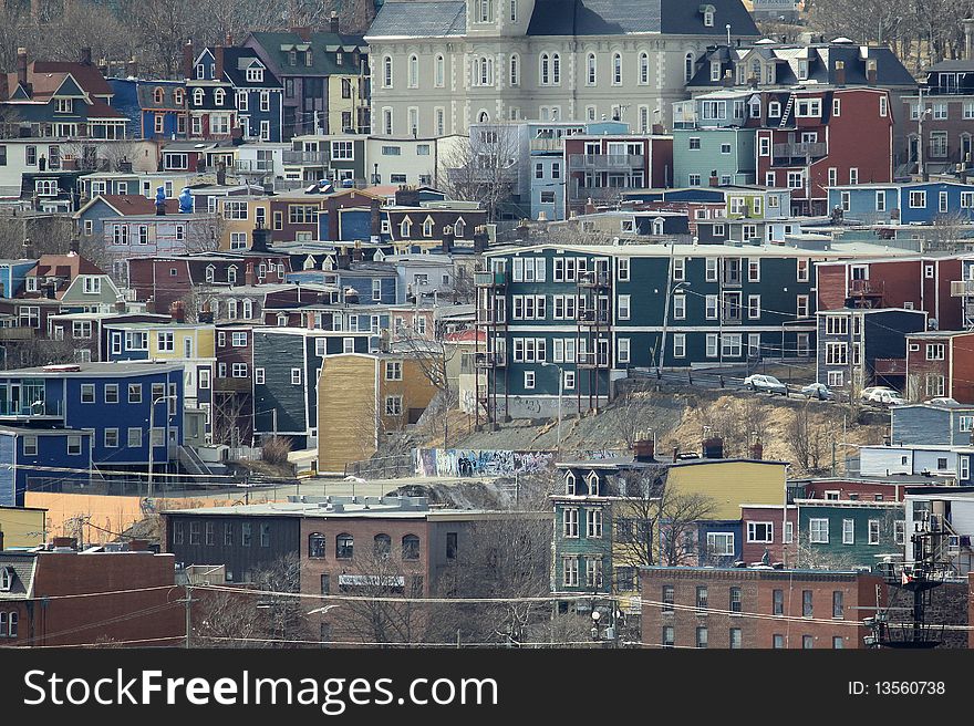 Picture of older section of St. John's. Picture of older section of St. John's