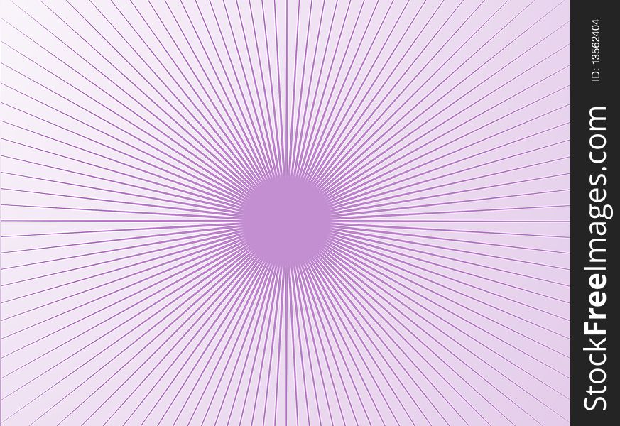 Illustration drawing of beautiful purple ray background