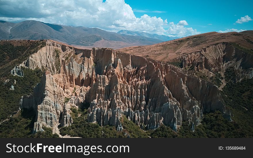 Badlands, Wilderness, National Park, Canyon