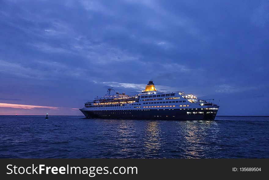 Cruise Ship, Passenger Ship, Water Transportation, Ship