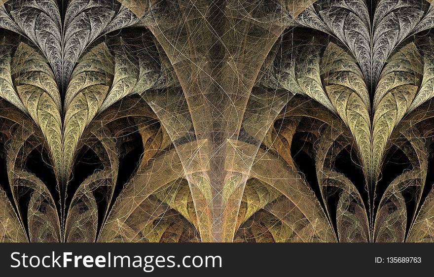 Arch, Symmetry, Pattern, Gothic Architecture