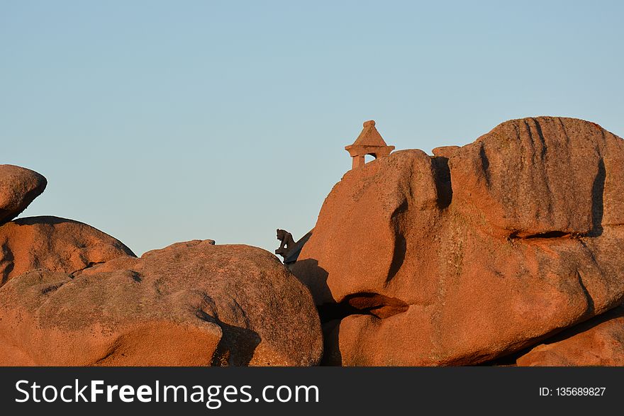 Rock, Badlands, Formation, National Park