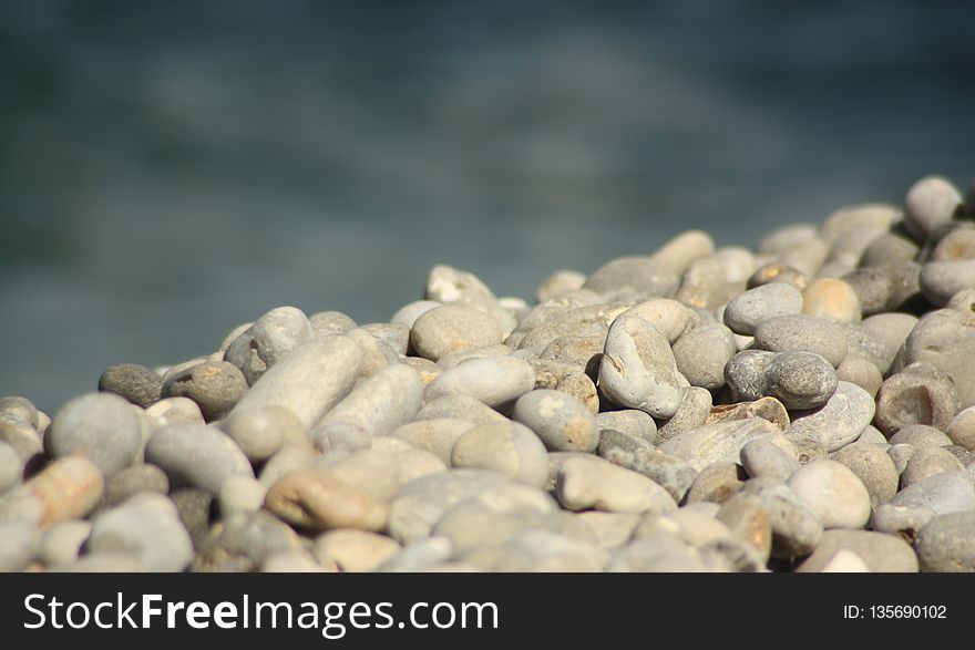 Pebble, Rock, Material, Gravel