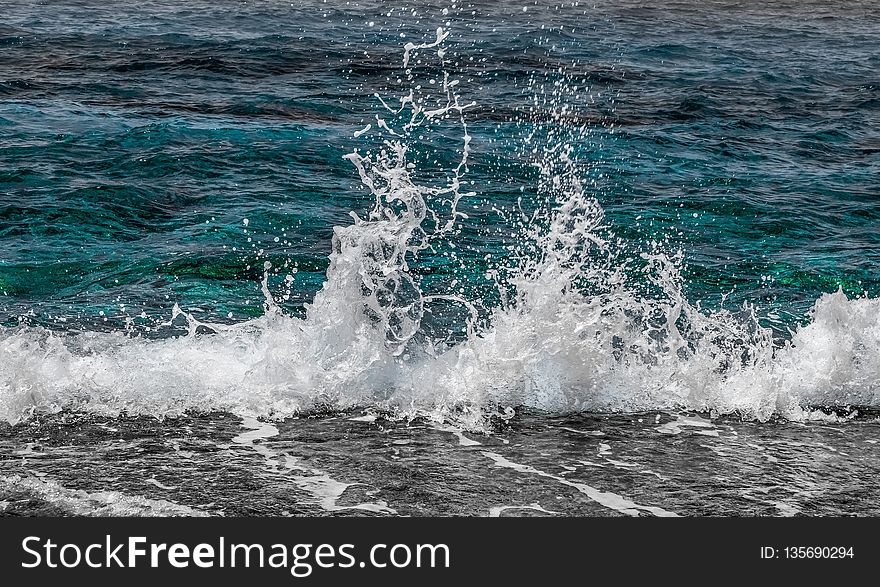 Sea, Wave, Water, Body Of Water