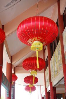 Chinese Red Lantern Royalty Free Stock Photography Chinese Red Lantern Royalty Free Stock Photography