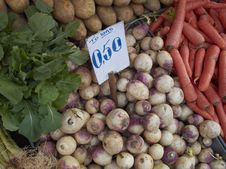 A Feast Of Vegetables Stock Images