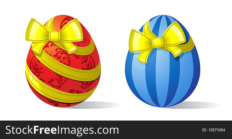 Eggs-and-ribbons