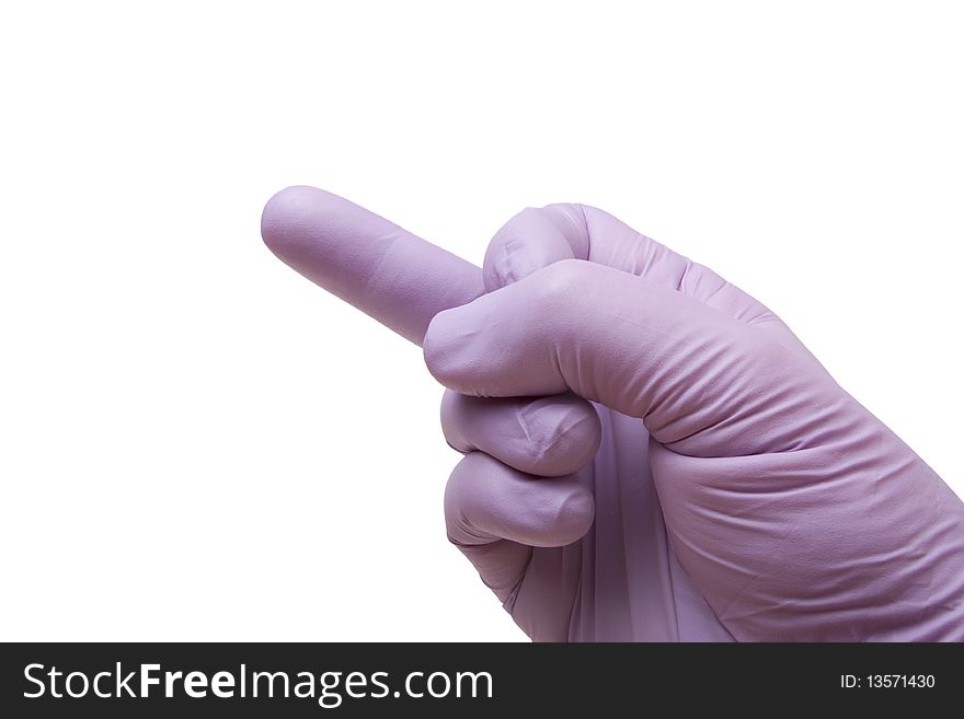 Latex Hand Gesture