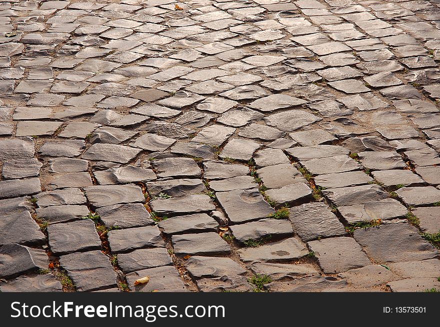 The image of cobbles stone background texture. The image of cobbles stone background texture