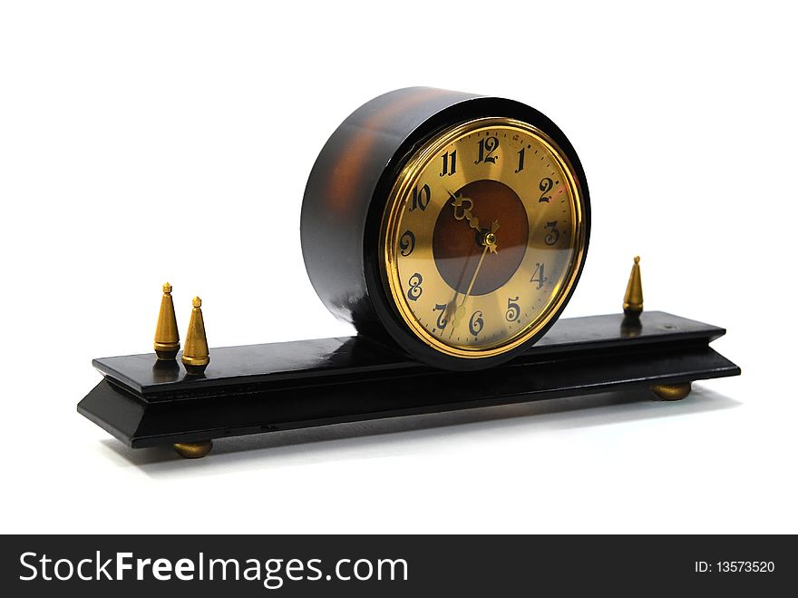 Retro sepia clock