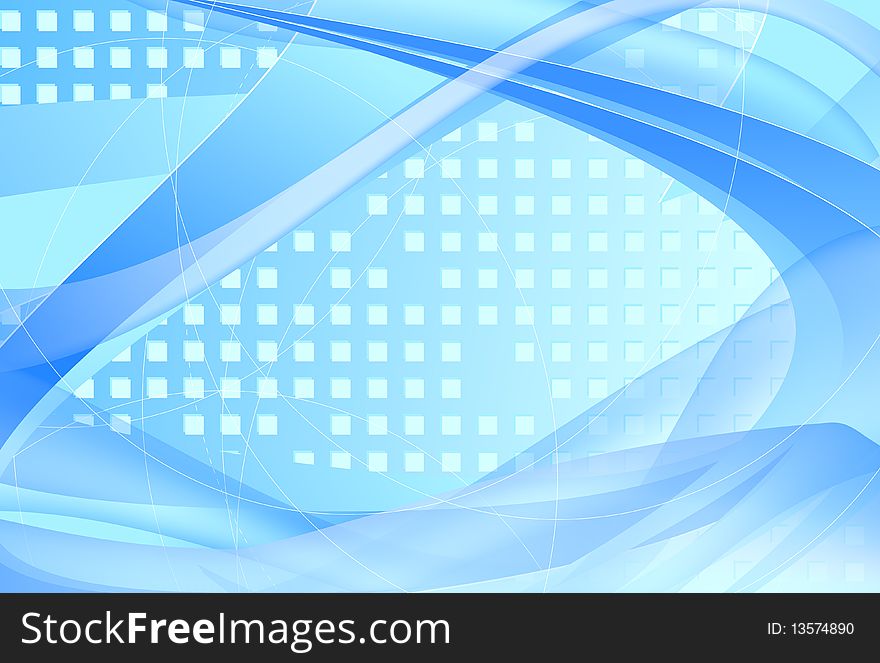 Abstract blue modern techno background. Abstract blue modern techno background