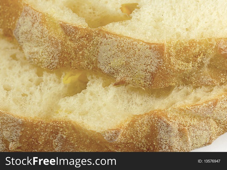 A bread close up shot