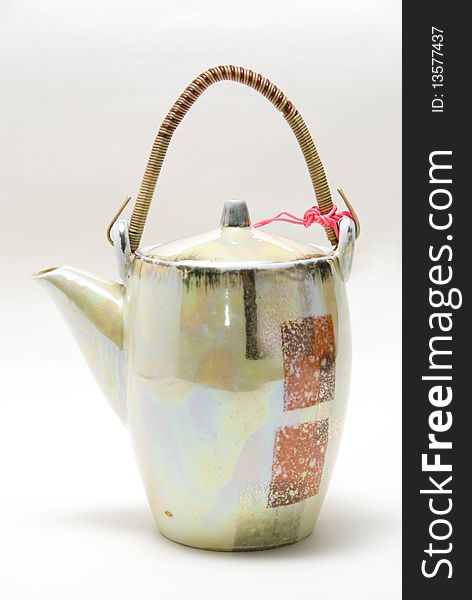 The beautiful and elegant chinese teapot