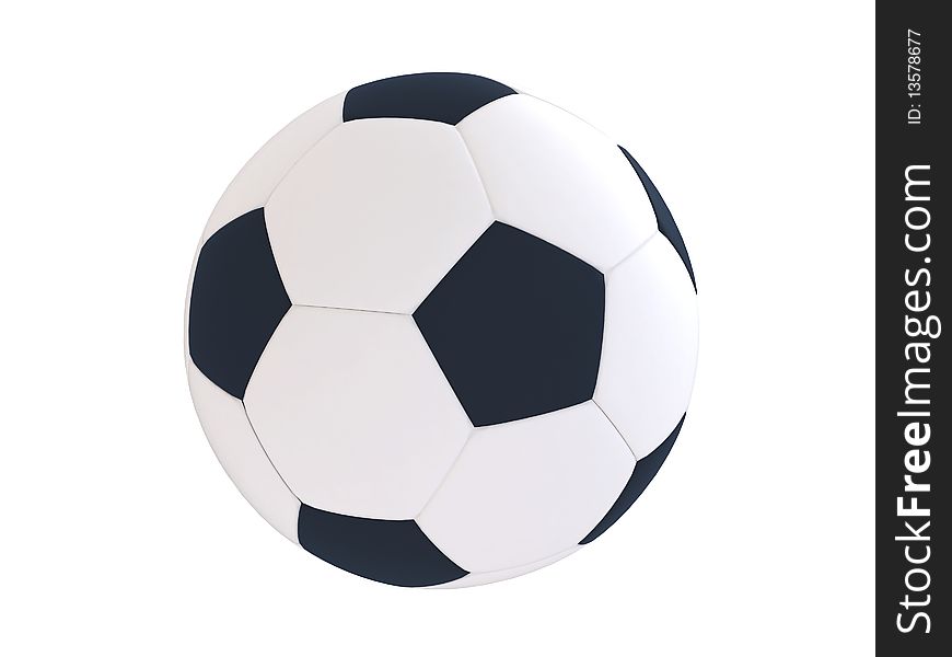 This picture shows a soccer ball