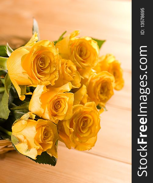 Beautiful Bunch of yellow roses