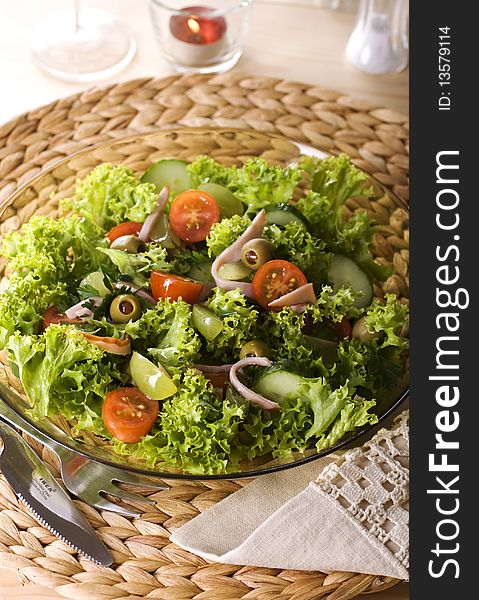 Healthy Green Salad
