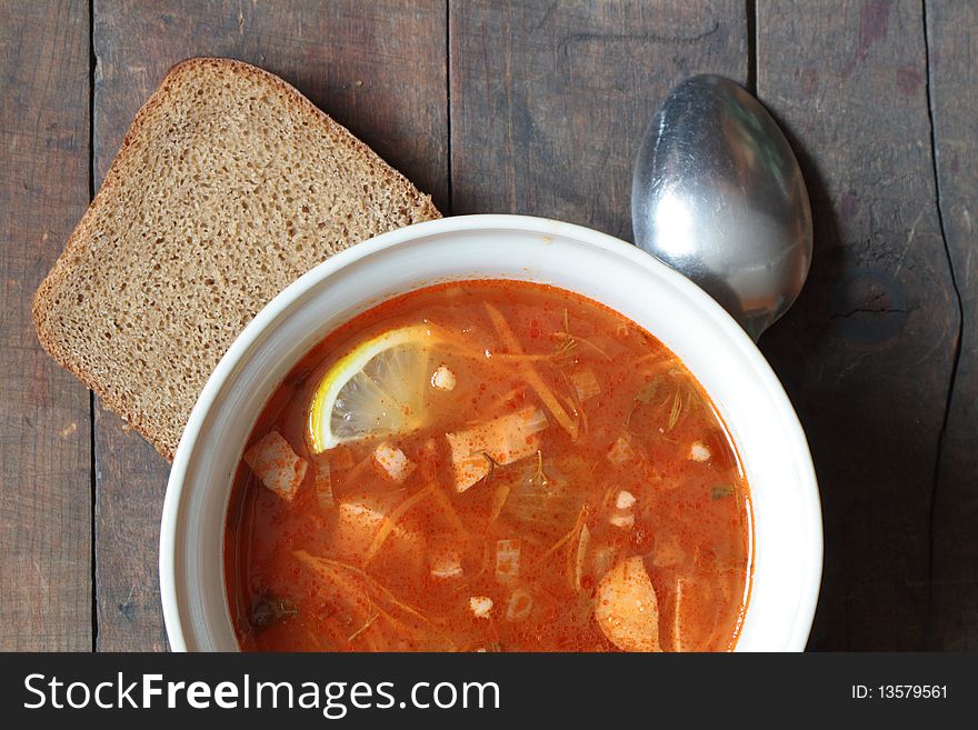 Soup And Bread