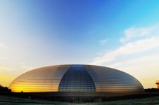 China National Grand Theater Royalty Free Stock Photography