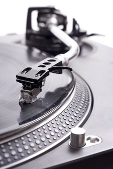 Turntable Record Player Royalty Free Stock Photography Turntable Record Player Royalty Free Stock Photography