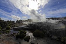Sulfur Fumarole In Active Volcanic Crater Royalty Free Stock Image Sulfur Fumarole In Active Volcanic Crater Royalty Free Stock Image