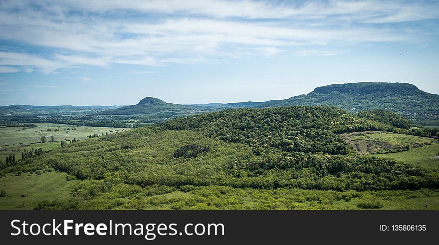 Highland, Vegetation, Grassland, Hill