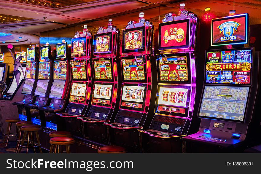 Casino, Slot Machine, Technology, Arcade Game