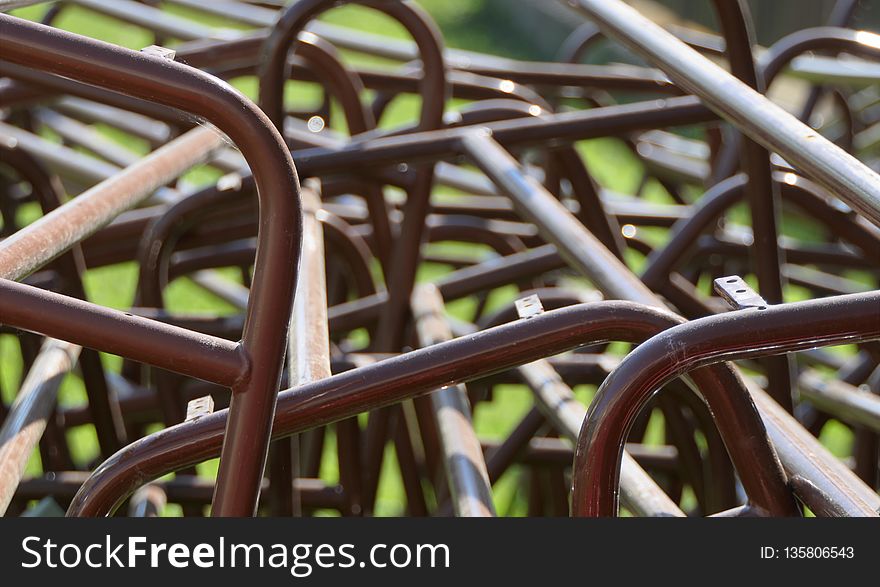 Iron, Metal, Plant, Grass