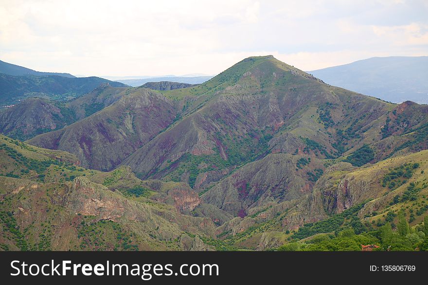 Highland, Mountainous Landforms, Mountain, Ridge