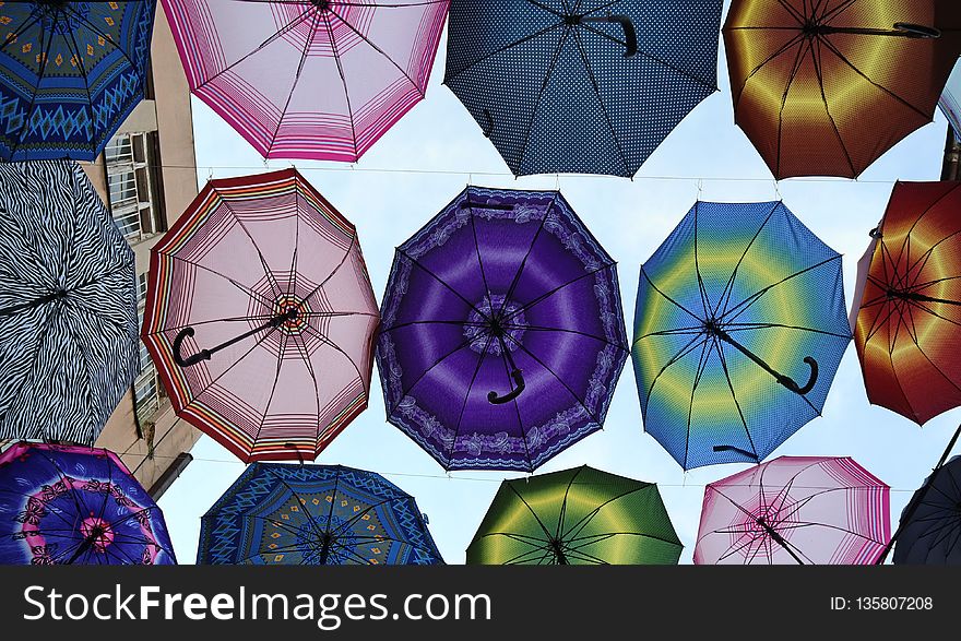 Umbrella, Purple, Fashion Accessory, Circle