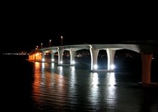 Concrete Serpeant At Night Stock Photography Concrete Serpeant At Night Stock Photography
