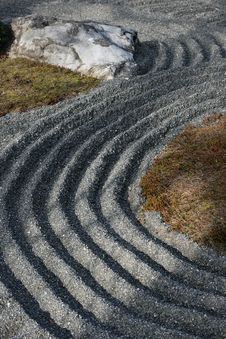 Zen Patterned Garden Stock Photography Zen Patterned Garden Stock Photography