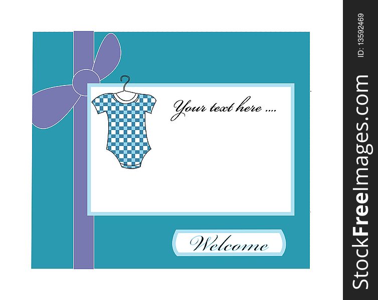 Boy baby shower with blue color