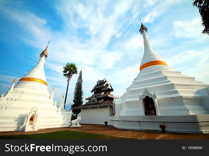 Acient temple in north Thailand 2
