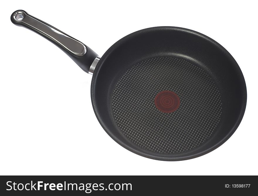 Fry pan isolated on a white background