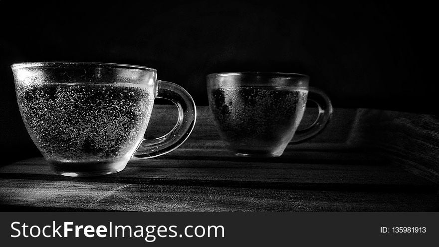 Black, Black And White, Still Life Photography, Coffee Cup