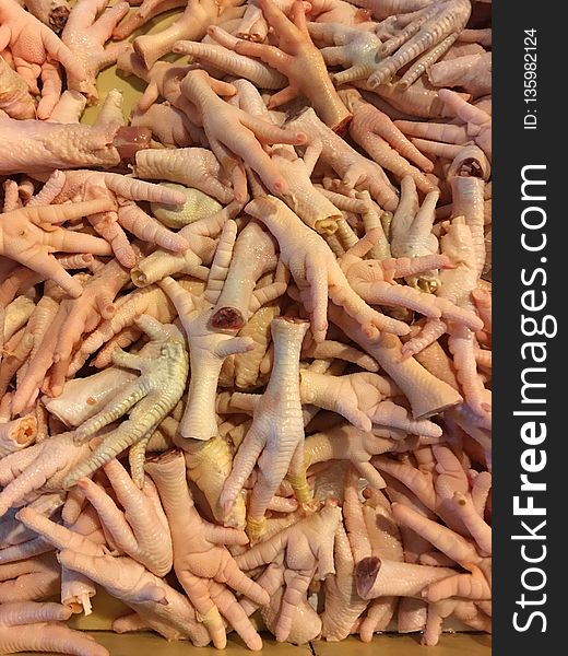 Chicken Feet, Vegetable, Animal Source Foods