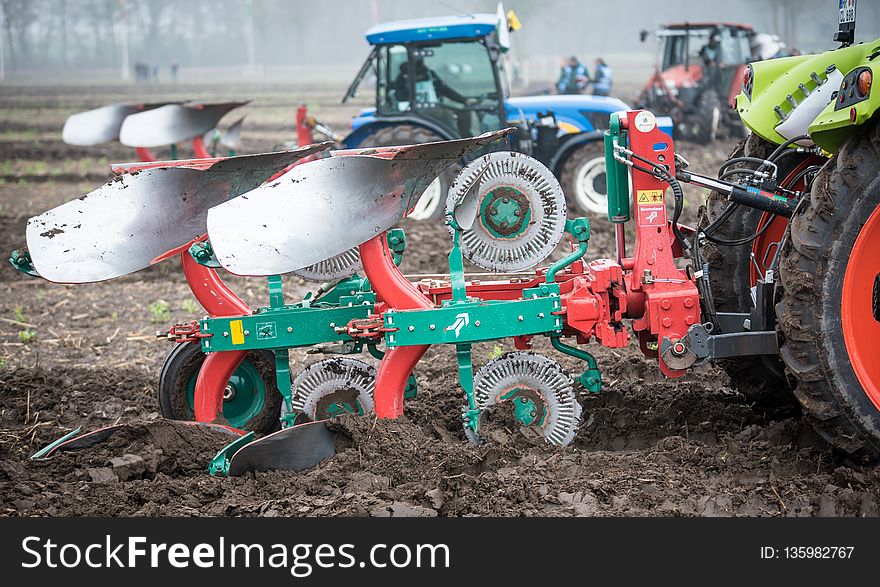 Agricultural Machinery, Tractor, Soil, Vehicle