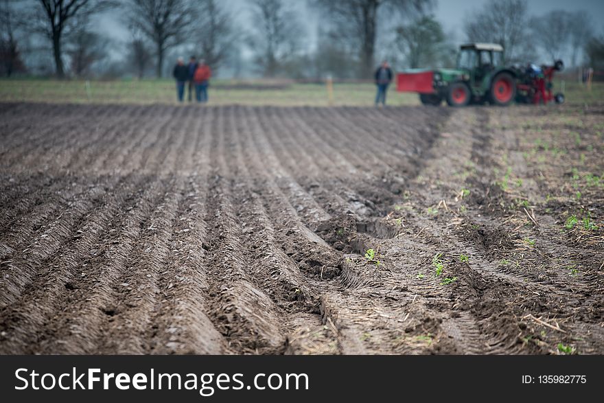 Agriculture, Field, Soil, Agricultural Machinery