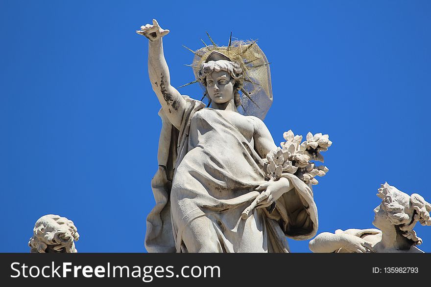 Statue, Sculpture, Landmark, Classical Sculpture