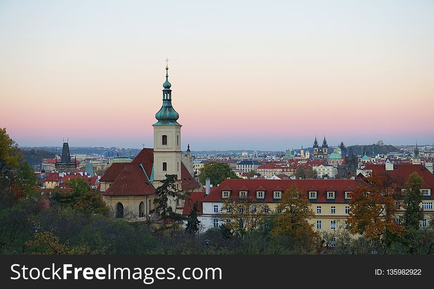 Sky, City, Town, Landmark