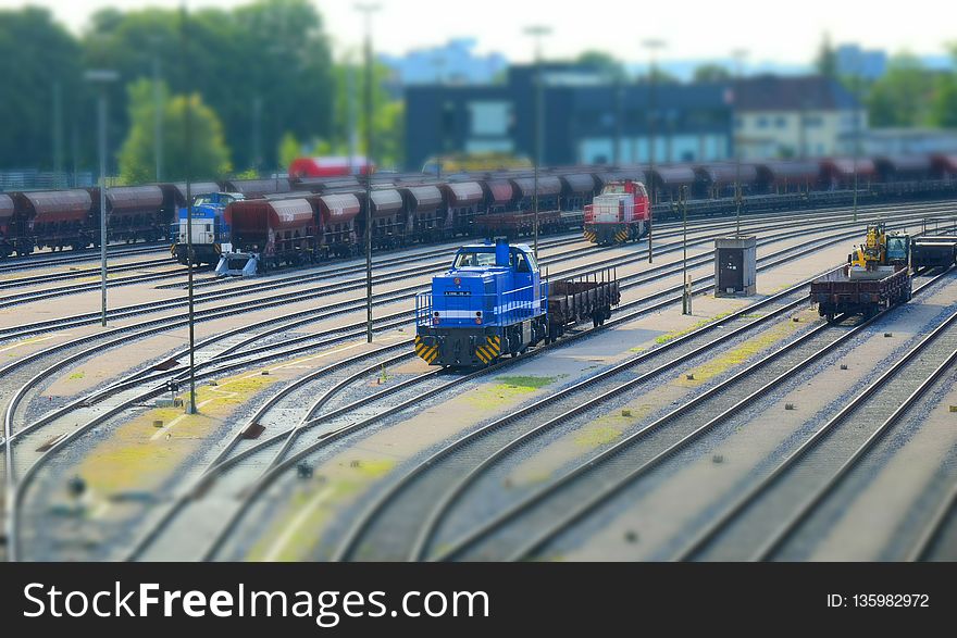 Track, Transport, Rail Transport, Train