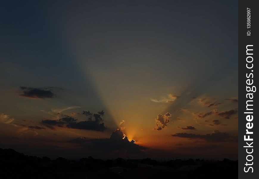 Sky, Atmosphere, Cloud, Afterglow