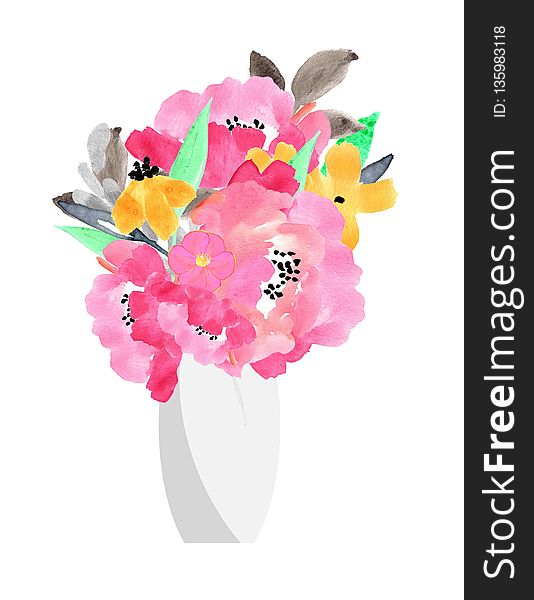 Flower, Cut Flowers, Flowering Plant, Pink