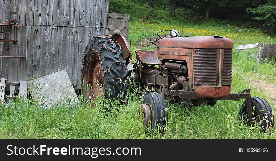 Agricultural Machinery, Tractor, Motor Vehicle, Vehicle