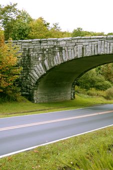 Bridge Over Road Royalty Free Stock Images Bridge Over Road Royalty Free Stock Images