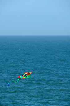 Kite In Sea Breeze Stock Photo