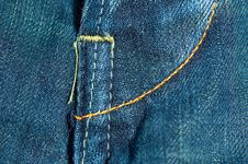 Blue Jeans Stock Images